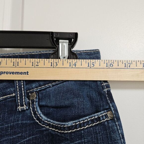 BKE Sabrina Low Rise Bootcut Jeans Women's 30x33.5 (31x31) Stretch Western Boho - Picture 6 of 11